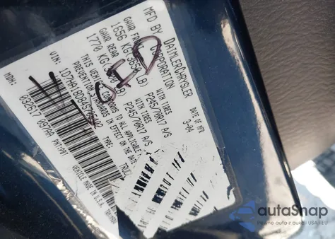 2003 Dodge Ram 1500 Slt/Laramie/St из США, поврежденный, VIN 1D7HA18Z33J509061